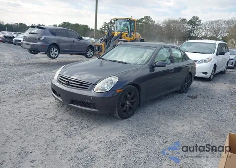 2006 Infiniti G35 из США, поврежденный, VIN JNKCV51E76M518094